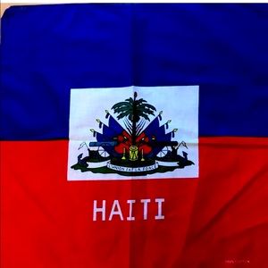 Haiti Flag Bandana set of 5